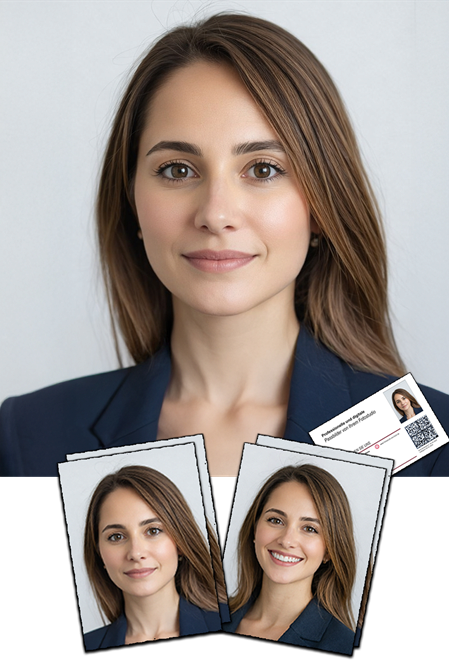 Passfoto, Passbild, biometrisch, QR-Code,